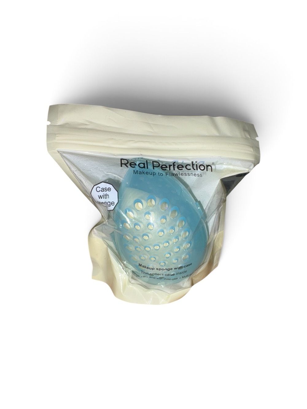 Perfection Blue Makeup Sponge with Ventilated Storage Case
